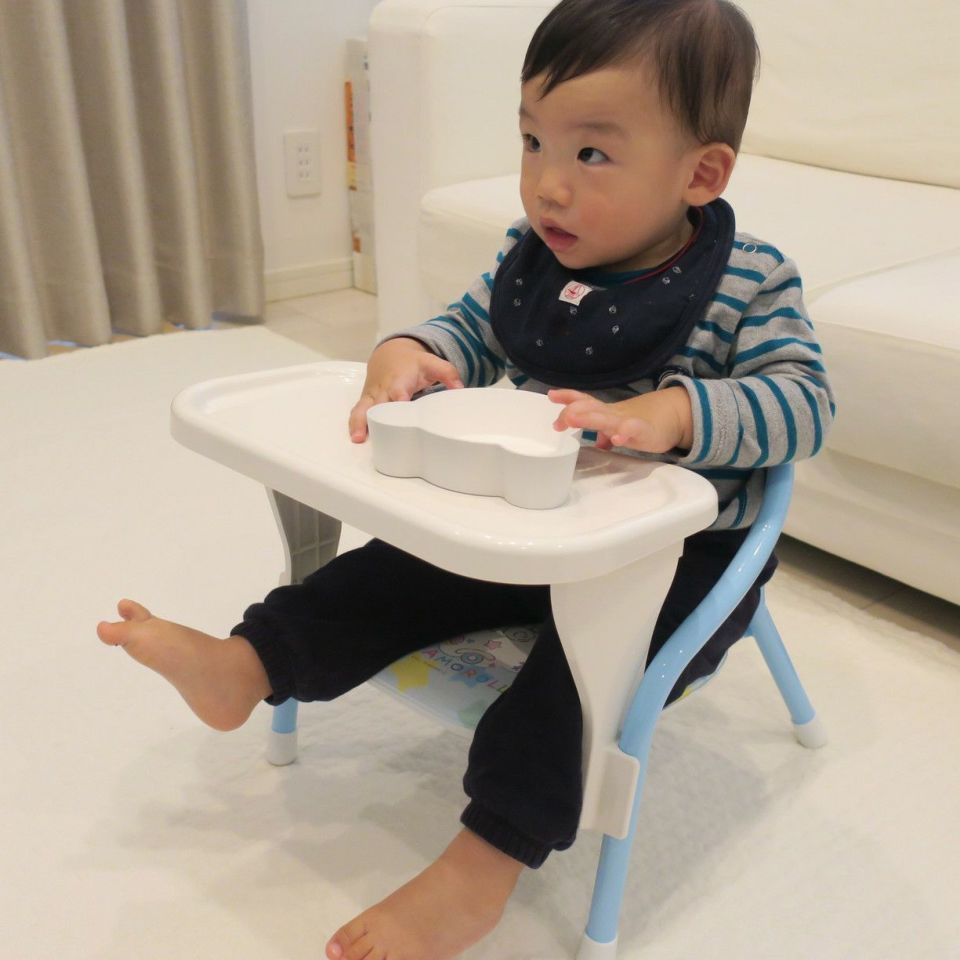 Mini chair table 子どもイス　テーブル　ライトグレー