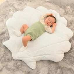 おひるねマット　シェル　モクグレー
