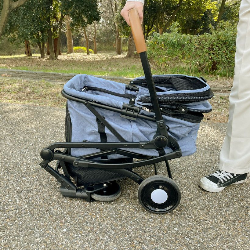 2WAY ペットカート デニム | KISSBABY