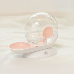 ペット用給水器　ピンク