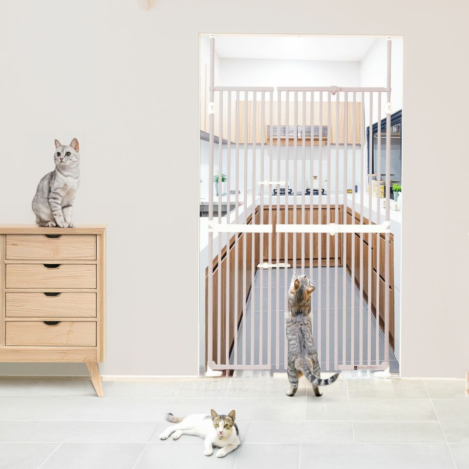 にゃんドア専用拡張パネル（単体） ホワイト | KISSBABY