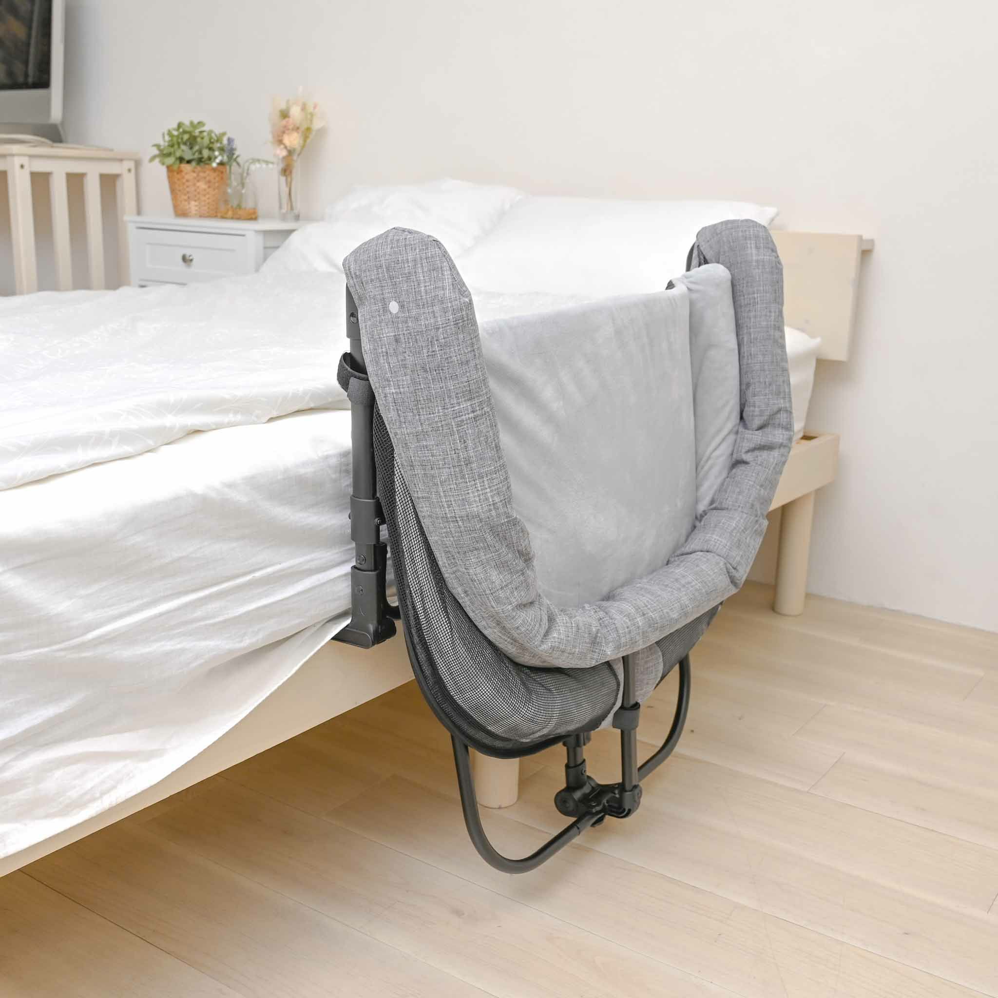 添い寝ベッド GUUU SLEEP Sグレー | KISSBABY